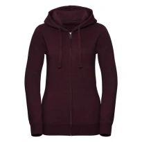 Sudadera de trabajo con capucha y cremallera Authentic Mujer Russell - JE263F