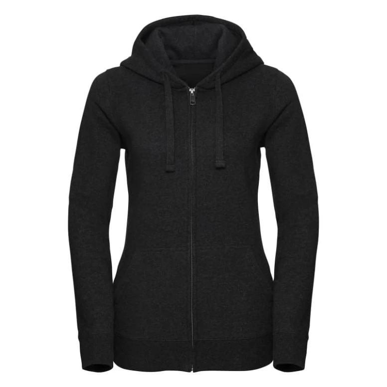 Sudadera de trabajo con capucha y cremallera Authentic Mujer Russell - JE263F