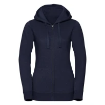 Sudadera de trabajo con capucha y cremallera Authentic Mujer Russell - JE263F