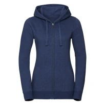 Sudadera de trabajo con capucha y cremallera Authentic Mujer Russell - JE263F