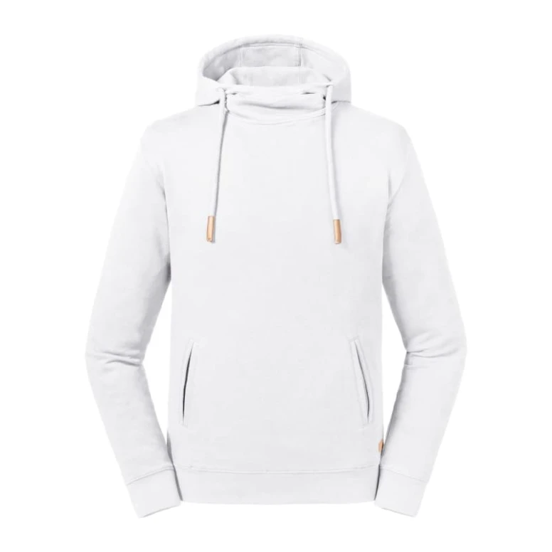 Sudadera de trabajo con capucha con cuello alto Russell - JE209M
