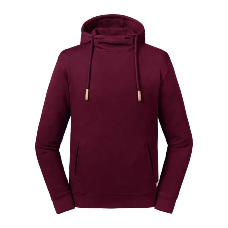 Sudadera de trabajo con capucha con cuello alto Russell - JE209M