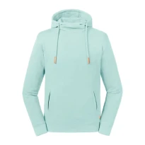 Sudadera de trabajo con capucha con cuello alto Russell - JE209M