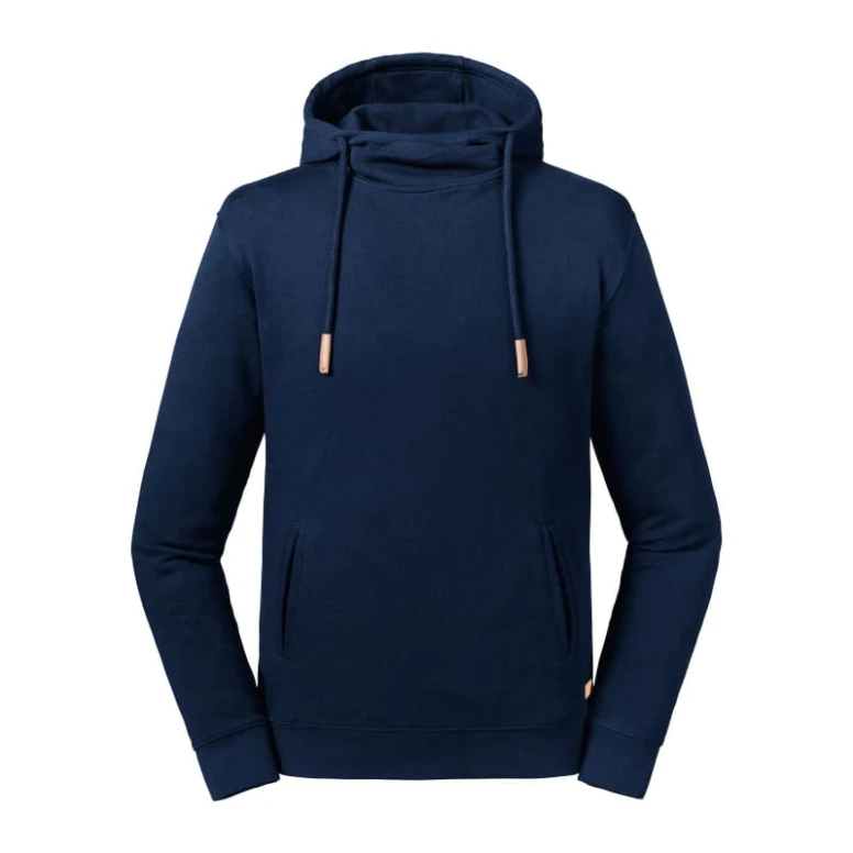 Sudadera de trabajo con capucha con cuello alto Russell - JE209M