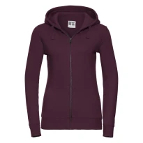 Sudadera de trabajo con capucha y cremallera Mujer Russell - JE266F