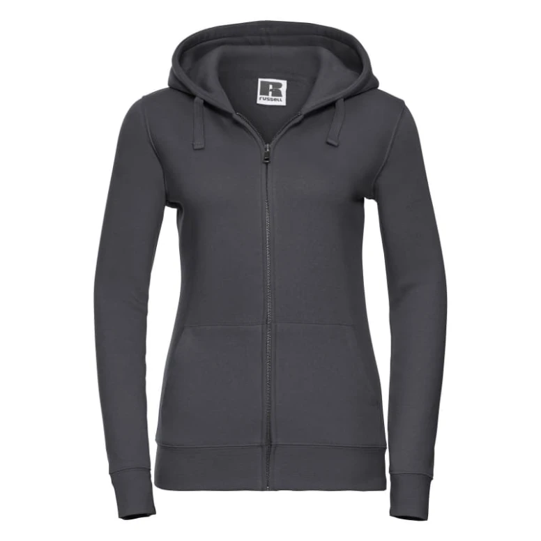 Sudadera de trabajo con capucha y cremallera Mujer Russell - JE266F