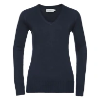 Jersey de trabajo con cuello redondo Mujer con escote en V Russell - JE710F