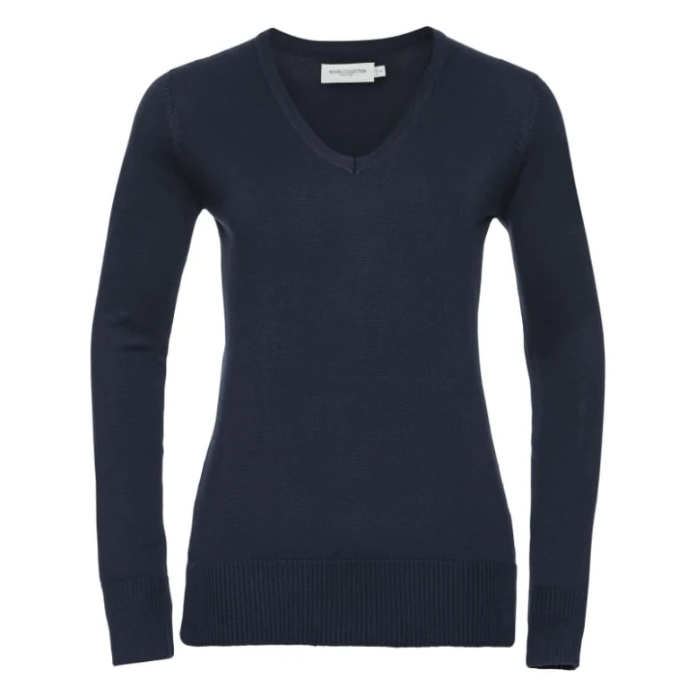 Jersey de trabajo con cuello redondo Mujer con escote en V Russell - JE710F