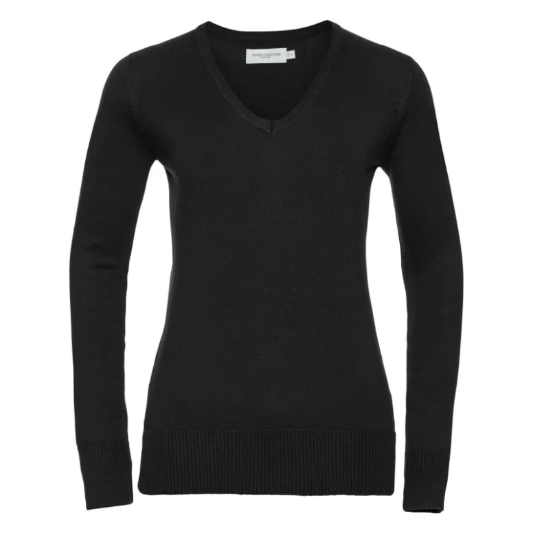 Jersey de trabajo con cuello redondo Mujer con escote en V Russell - JE710F