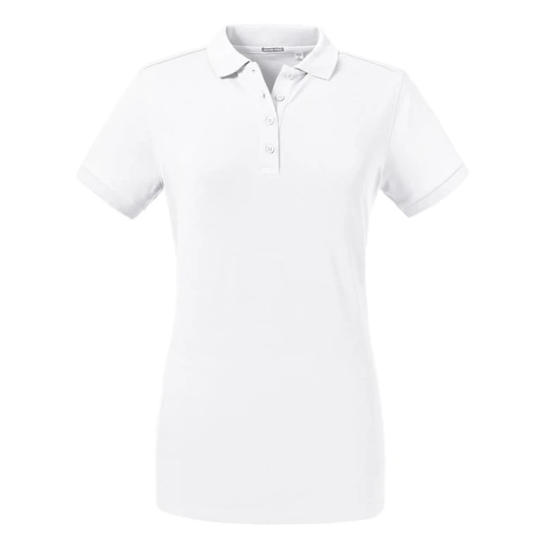 Polo de trabajo elástico Mujer Russell - JE567F