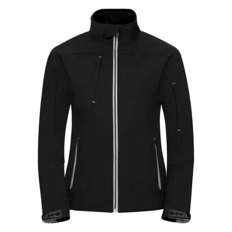 Chaqueta de trabajo Stretch en Softshell Bionic Mujer Russell - JE410F