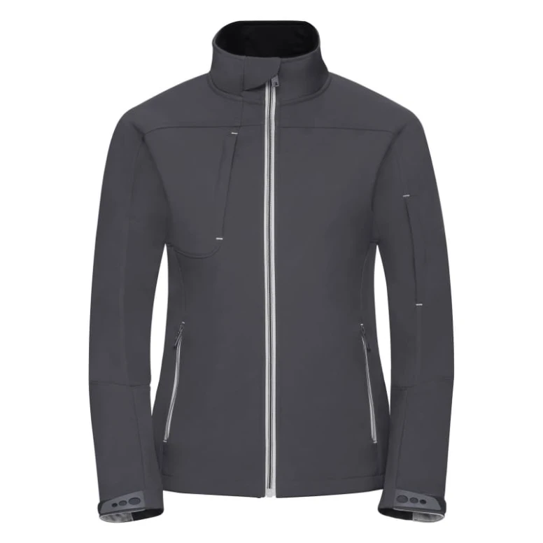 Chaqueta de trabajo Stretch en Softshell Bionic Mujer Russell - JE410F