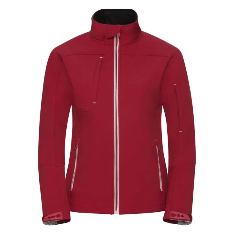 Chaqueta de trabajo Stretch en Softshell Bionic Mujer Russell - JE410F