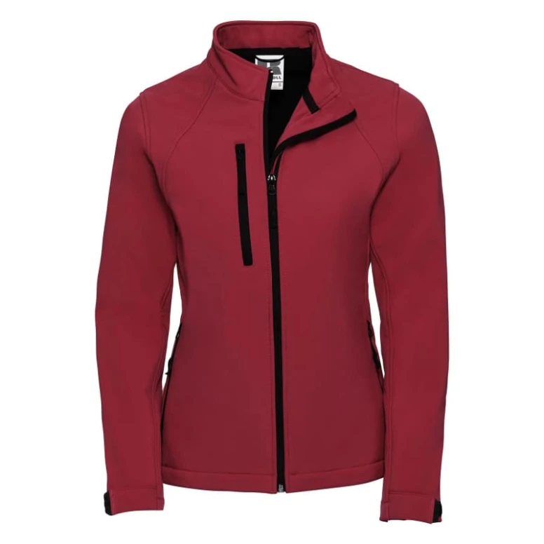 Chaqueta de trabajo Stretch en Softshell Mujer Russell - JE140F