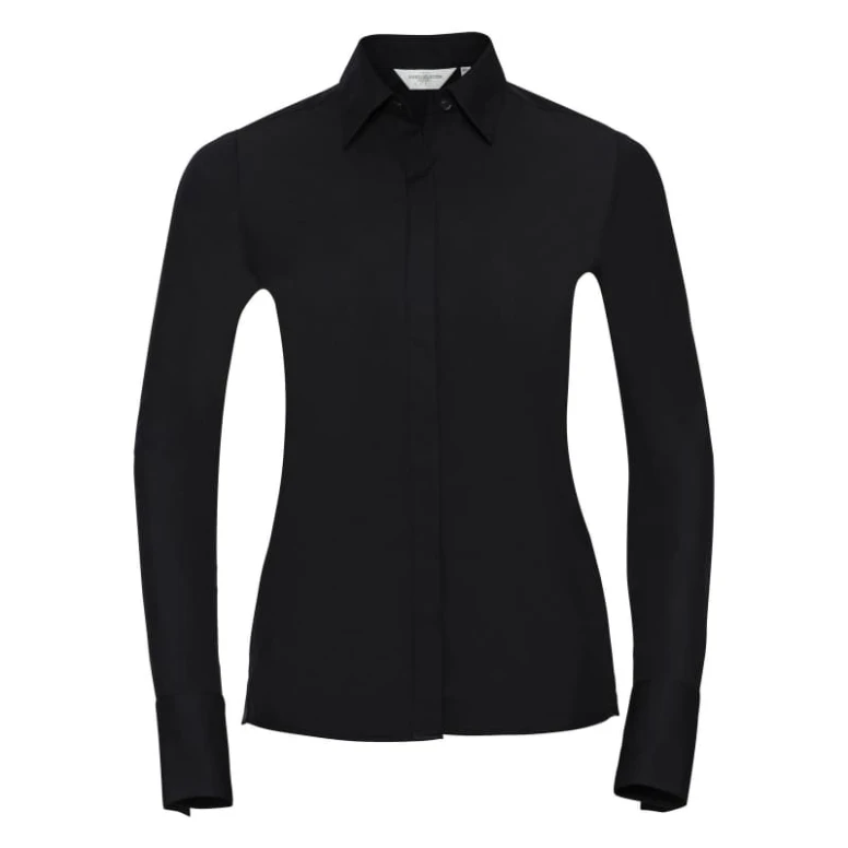 Camisa de trabajo Ultimate Stretch de manga larga Mujer Russell - JE960F