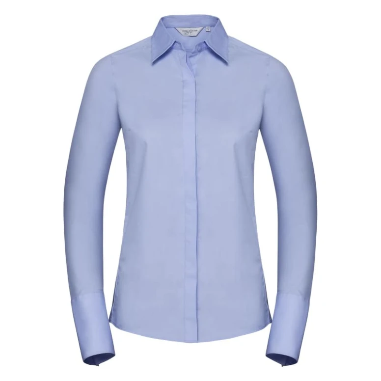 Camisa de trabajo Ultimate Stretch de manga larga Mujer Russell - JE960F