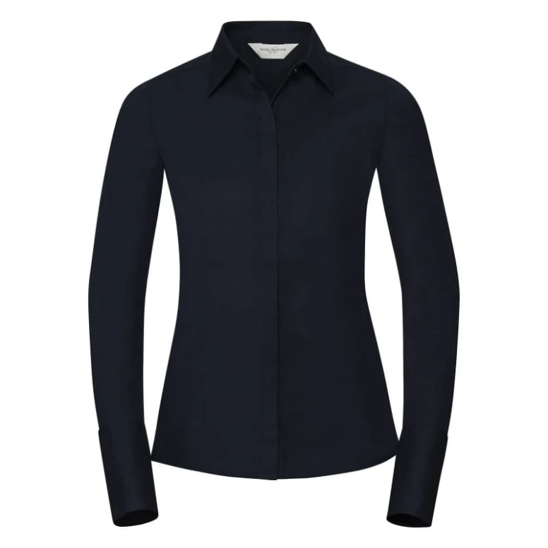 Camisa de trabajo Ultimate Stretch de manga larga Mujer Russell - JE960F