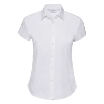 Stretch de manga corta Mujer Russell camisa de trabajo - JE947F