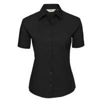 Camisa de trabajo de manga corta Mujer 100% Algodón Russell - JE937F