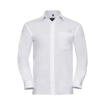 Camisa de trabajo de manga larga 100% Algodón Russell - JE936M