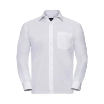 Camisa de trabajo en policotón de manga larga Russell - JE934M