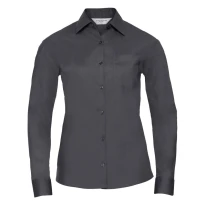 Camisa de trabajo en policotón de manga larga Mujer Russell - JE934F