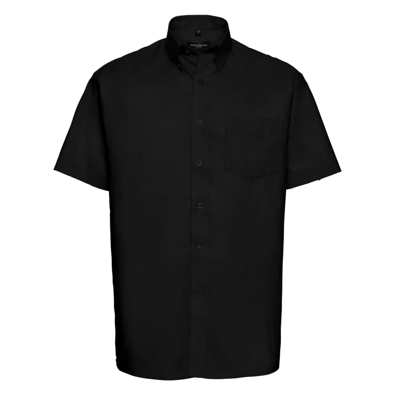 Camisa de trabajo Oxford Easy Care de manga corta Russell - JE933M