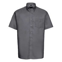 Camisa de trabajo Oxford Easy Care de manga corta Russell - JE933M