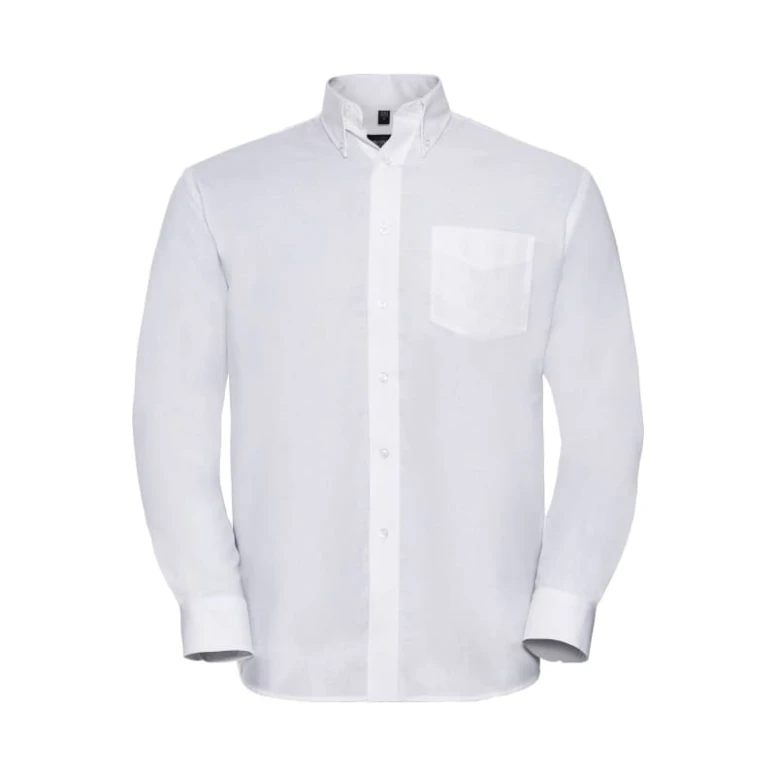 Camisa de trabajo Oxford Easy Care de manga larga Russell - JE932M