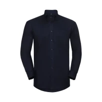 Camisa de trabajo Oxford Easy Care de manga larga Russell - JE932M