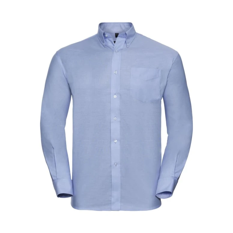 Camisa de trabajo Oxford Easy Care de manga larga Russell - JE932M