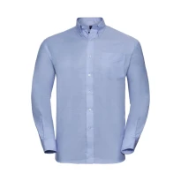 Camisa de trabajo Oxford Easy Care de manga larga Russell - JE932M