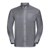 Camisa de trabajo Oxford Easy Care de manga larga Russell - JE932M