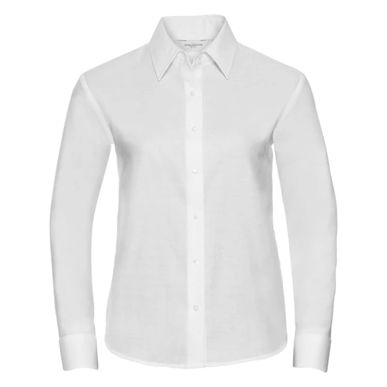 Camisa de trabajo Easy Care Oxford de manga larga Mujer Russell - JE932F
