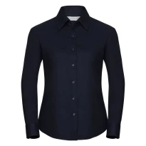 Camisa de trabajo Easy Care Oxford de manga larga Mujer Russell - JE932F