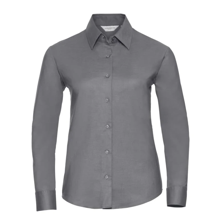 Camisa de trabajo Easy Care Oxford de manga larga Mujer Russell - JE932F