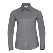 Camisa de trabajo Easy Care Oxford de manga larga Mujer Russell - JE932F