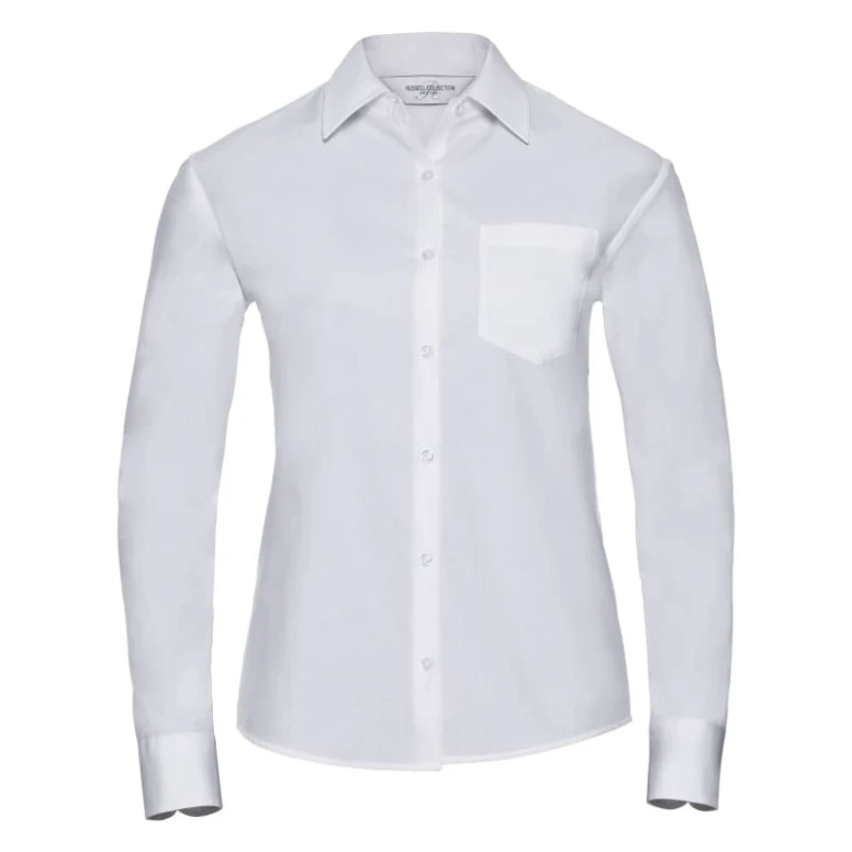 Camisa de trabajo de manga larga Mujer Russell - JE936F