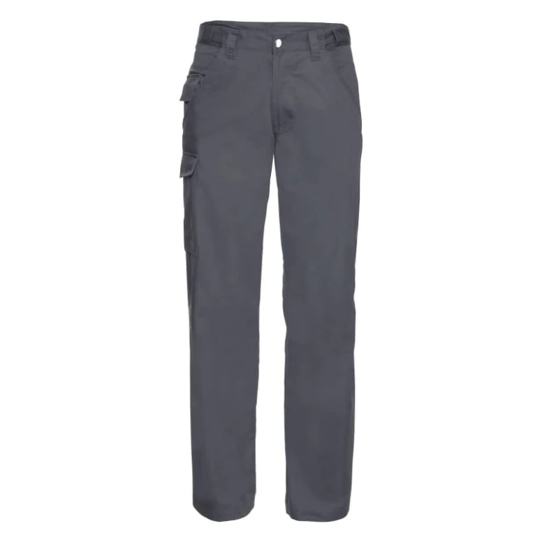 Pantalones de trabajo Multibolsillos en policotón Russell - JE001M