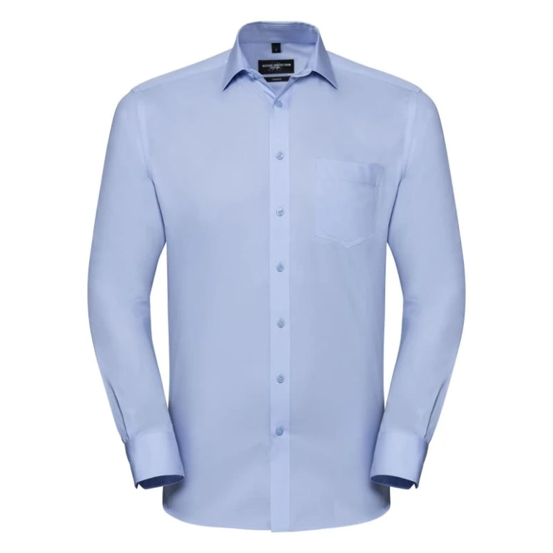 Camisa de trabajo Coolmax de manga larga Russell - JE972M