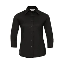 Camisa de trabajo con mangas 3/4 Easy Care Mujer Russell - JE946F