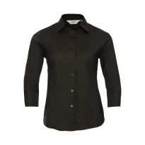Camisa de trabajo con mangas 3/4 Easy Care Mujer Russell - JE946F