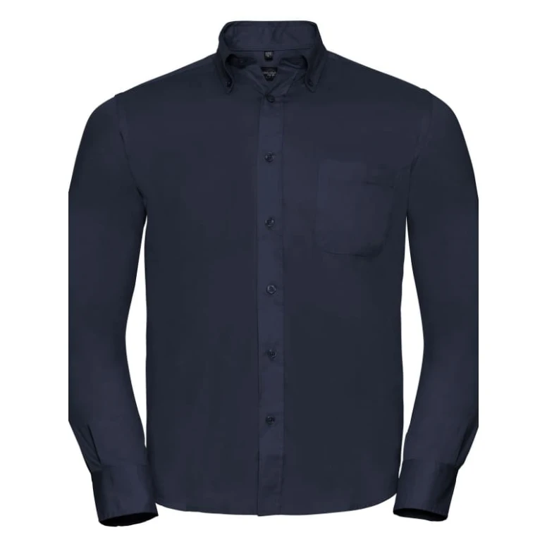 Camisa de trabajo Clásica de manga larga en Twill Russell - JE916M