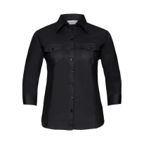 Camisa de trabajo mangas 3/4 Mujer Russell - JE918F