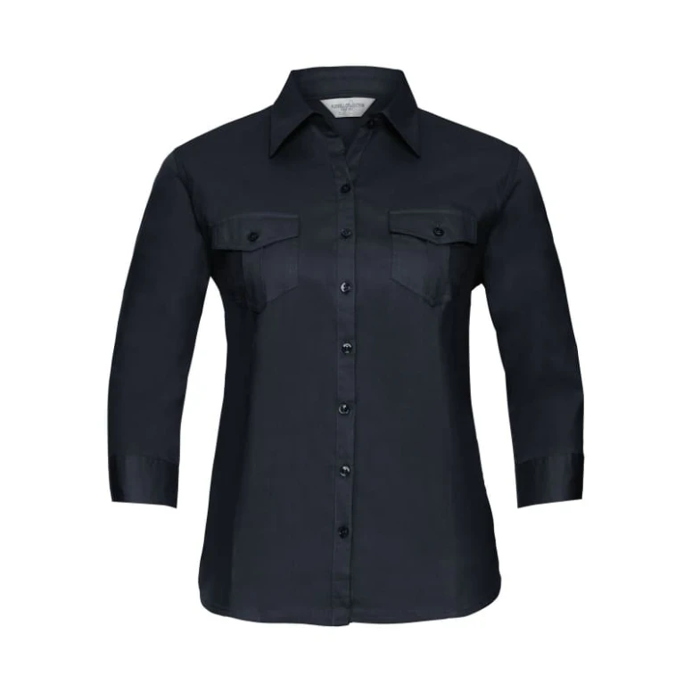 Camisa de trabajo mangas 3/4 Mujer Russell - JE918F