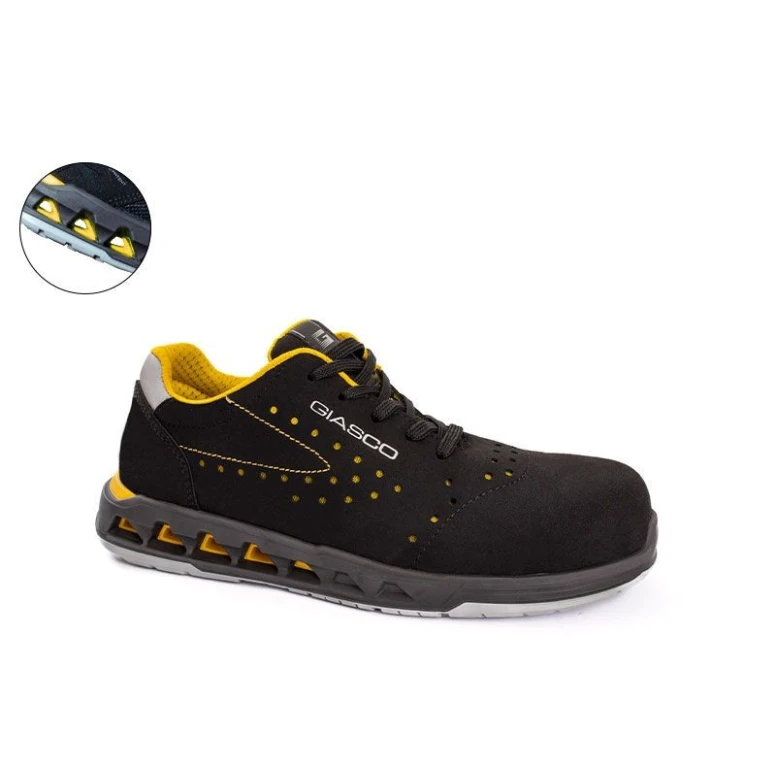 Zapatos de seguridad bajos Metalfree Giasco COMET S1PL FO SR 3L182NG