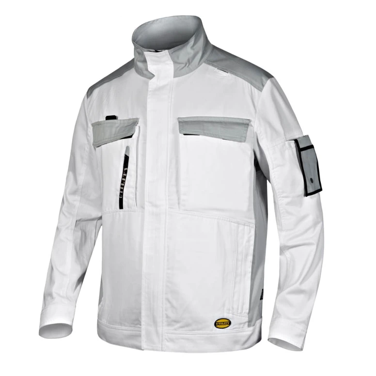 Liquidación total - Chaqueta de trabajo Multibolsillos Diadora de Twill WW Easywork Light 702.175344 Color Gris Talla 4XL