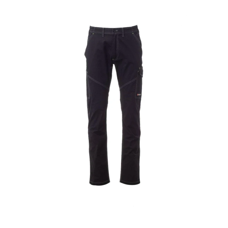 Liquidación total - Pantalón Unisex de trabajo Stretch Multibolsillos Payper Worker Stretch Summer AY 7312 Talla 2XL negro