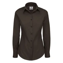 Camisa de trabajo Black Tie LSL Stretch Mujer B&C Collection - BCSWP23