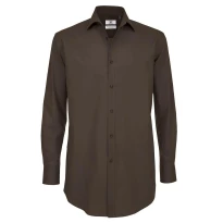 Camisa de trabajo Black Tie LSL de manga larga B&C Collection - BCSMP21